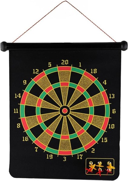 8017 Yaldızlı Mıknastıslı Dart 17INÇ