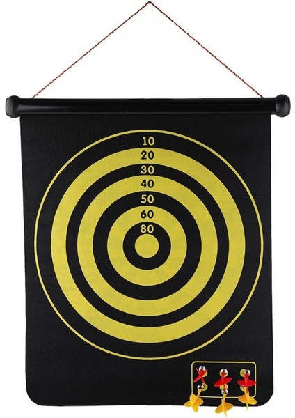 8017 Yaldızlı Mıknastıslı Dart 17INÇ
