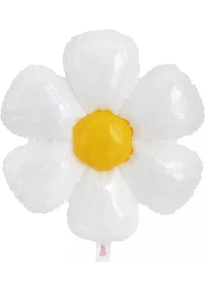 Rönesans 7'li Pembe Beyaz Papatya Folyo Balon Seti fiyatları