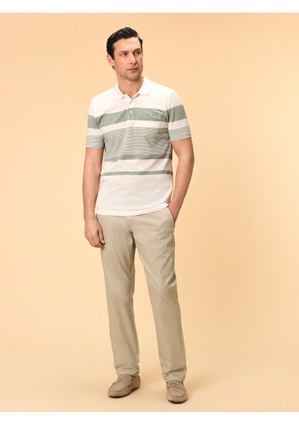 Yeni Sezon Standart Kalip Erkek Chino Pantolon - S50564Z8