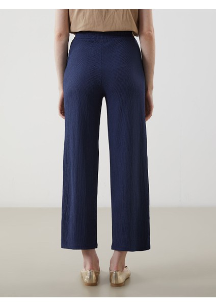 Yeni Sezon Beli Lastikli Dokulu Kadin Pantolon - S5GN56Z8 fırsatları