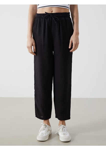 Yeni Sezon Beli Lastikli Duz Muslin Kadin Pantolon - S52601Z8 fiyatları
