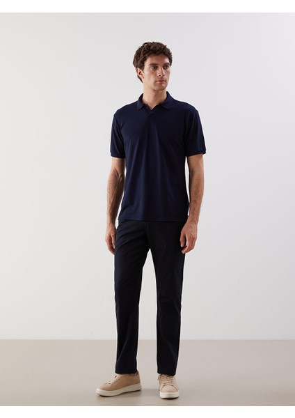 Yeni Sezon Standart Kalip Gabardin Erkek Chino Pantolon - S5CV51Z8