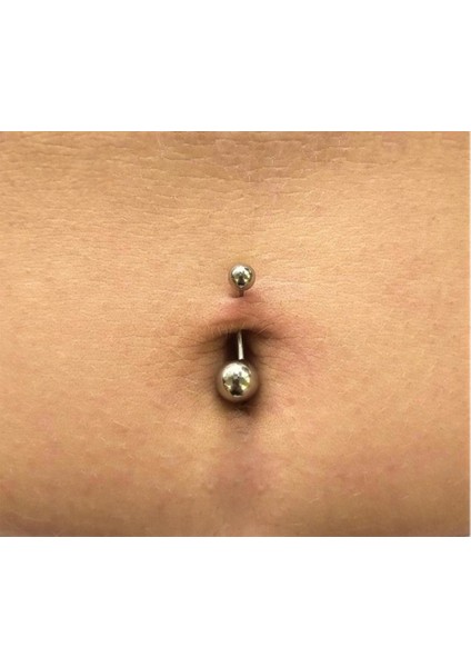, 316L Cerrahi Çelik, Toplu 3 Adet Göbek Piercing Set
