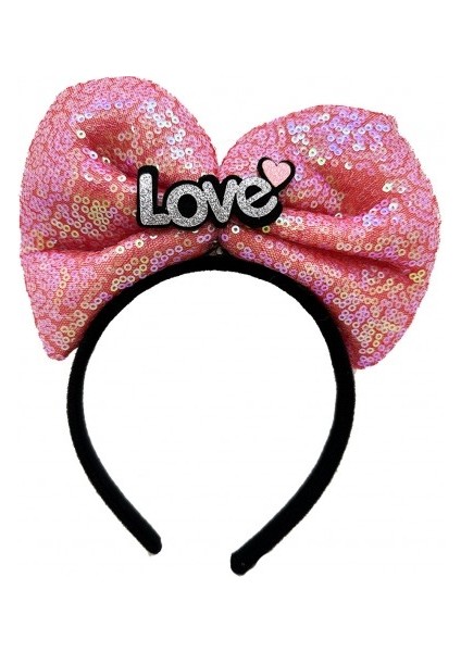 Büro Ev Ofis Etkinlik Gösteri Kostüm Tacı Için Fuşya LED Işıklı Fiyonk Taç