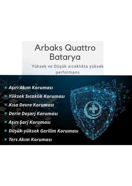iphone 6 Batarya Güçlendirilmiş Amper Arbaks Veltex