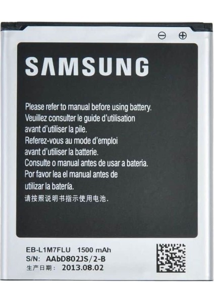 S3 Mini / I8160 Samsung Batarya Pil 1500 Mah EB-L1M7 fiyatları