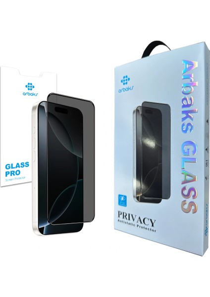 Ip 15 Pro – Iphone Hayalet Antistatik Esd Cam Tam Kaplayan Arbaks