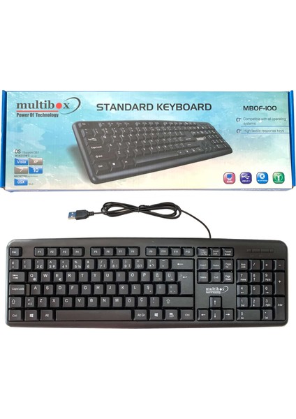 Q Türkçe Standart Klavye MBOF-100