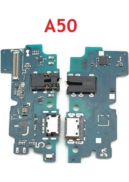 Orijinal Samsung A50 A505 Şarj Soketli Kulaklık Soketli Mikrofon Bordu