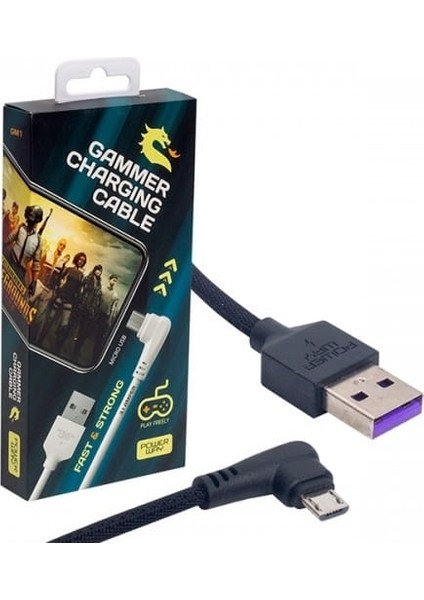 3.1A (Micro) Usbörgülü Gaming Oyuncu Kablosu Powerway Gm1 fiyatları
