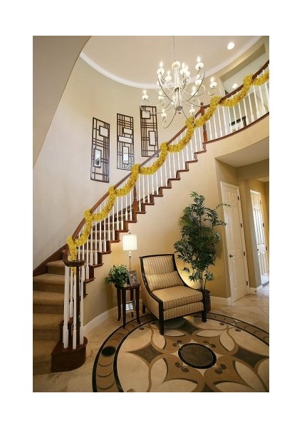 Büro Ev Ofis Etkinik Süsleri Için 2mt Golden Simli Parti Süsü modelleri