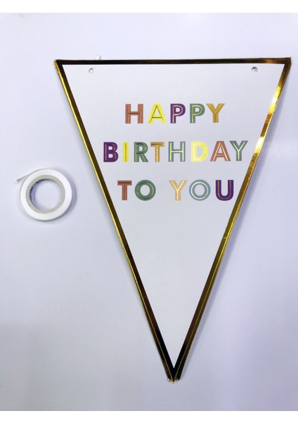 Büro Ev Ofis Etkinik Süsleri Için Maksi Happy Birthday To You Flama Süs fiyatları