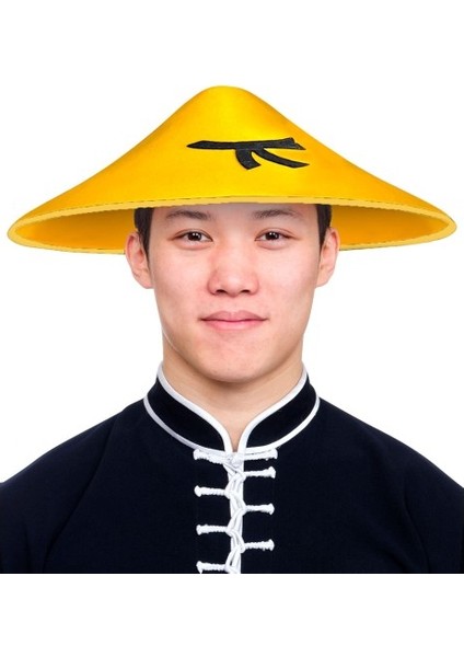 Büro Ev Ofis Etkinlik Gösteri Kostümü Şapkası Için Sarı Uzak Doğu Asyalı Şapkası fiyatları