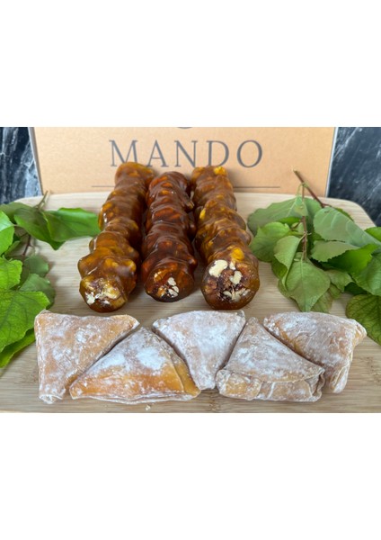 Maraş Çift(Duble) Cevizli Sucuk 500GR ve Maraş SAMSA(MUSKA)500 gr