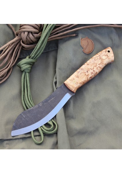 Finland Nessmuk 125 - (Stabilized Curly Birch)