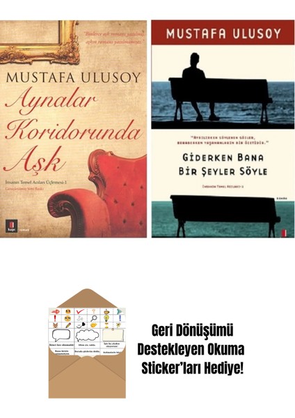 Insanın Temel Acıları Üçlemesi 1-2 Kitap Set + Okuma Sticker'ları