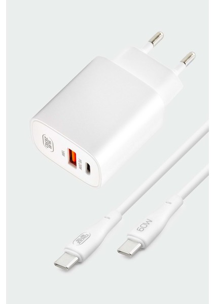 SG76 38W Usb/pd Girişli Type-C Turbo Şarj Aleti | Yüksek Hızlı Güvenli Şarj