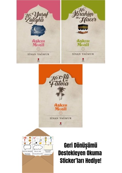 Aşkın Meali 3 Kitap Set + Okuma Sticker'ları