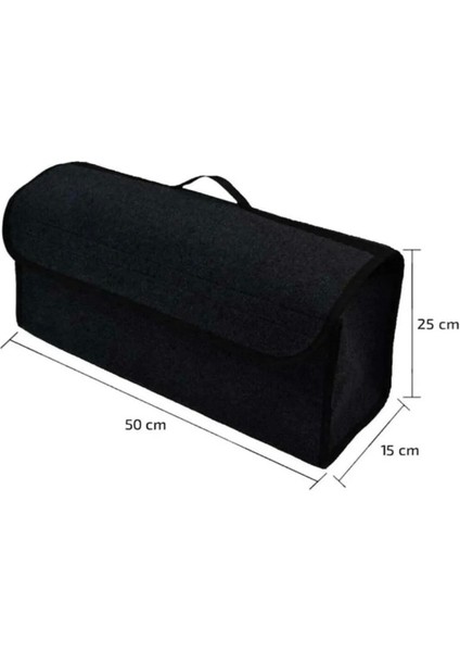Araç Bagaj Düzenleyici Çanta Organizer Araba Çantası Bagaj Çantası Siyah