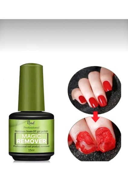 Magic Remover 15ML.KALICI Oje Çıkarıcı
