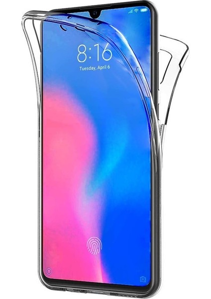 Xiaomi 15 Pro Uyumlu 360° Ön Arka Tam Koruyucu Şeffaf Silikon Full Body Kılıf