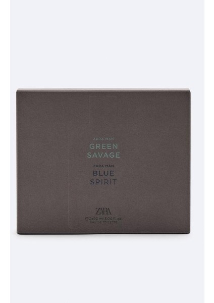 Man Green Savage + Zara Man Blue Spırıt Eau De Toılette 2x 90 ml fiyatları