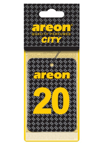 City Vanilla Black 20 Oto Araç Kokusu