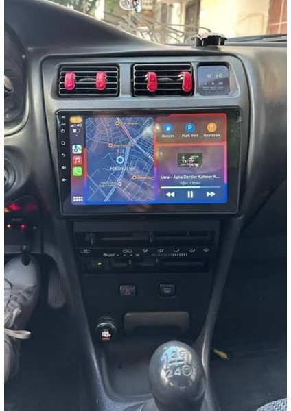 Toyota Corolla EFSANE(1993-1998)-9''ANDROİD Gerçek 2+32 GB / 4 Çekirdek 1.6ghz / Wıfı 5.0ghz / Bt 5.4-Kablosuz Carplay-Ahd Hd Geri Görüş Kamera Hediye