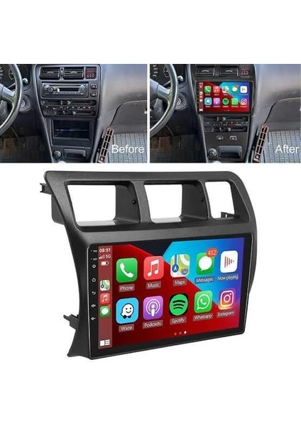 Toyota Corolla EFSANE(1993-1998)-9''ANDROİD Gerçek 2+32 GB / 4 Çekirdek 1.6ghz / Wıfı 5.0ghz / Bt 5.4-Kablosuz Carplay-Ahd Hd Geri Görüş Kamera Hediye fiyatları