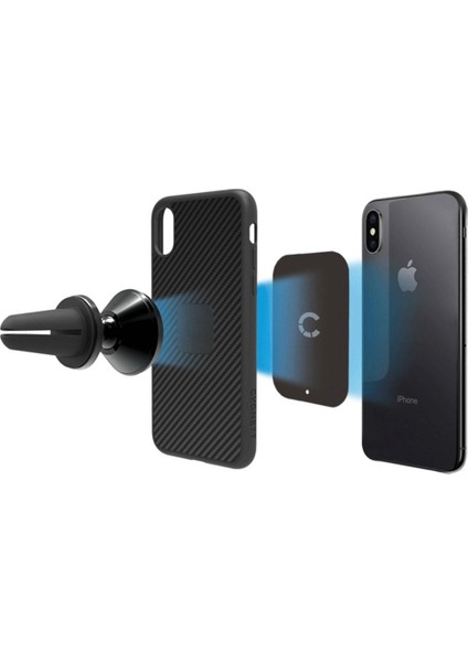 Oto Araba Araç Içi Telefon Tutucu Havalandırma Izgarası Klipsli 360° Dönen, Güçlü Mıknatıslı Tutucu fırsatları