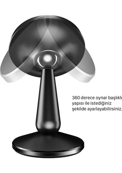 Oto Araba Araç Içi Araç Içi Telefon Tutucu 360° Dönen, Yapışkanlı & Güçlü Manyetik Sarsılmaz Tutucu fiyatları