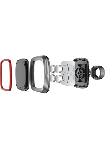 Oto Araba Araç Içi Telefon Tutucu Mıknatıslı Havalandırma Izgarası Klipsli Güçlü Manyetik Tutucu fırsatları