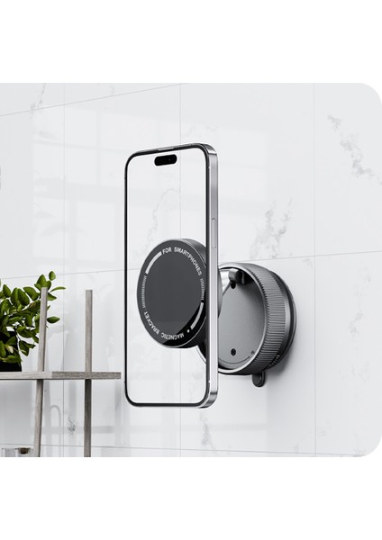 Araba Araç Içi & Ev Içi Tüm Yüzeylerde Güçlü Sabitleme Manyetik ve Vakum Tabanlı 360° Telefon Tutucu fırsatları
