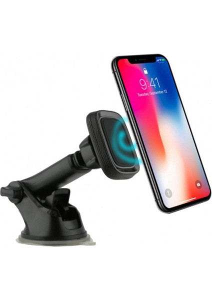 Oto Araba Araç Içi Telefon Tutucu, Güçlü Sarsılmaz Manyetik Vantuzlu, Ön Cam & Torpido Uyumlu fiyatları