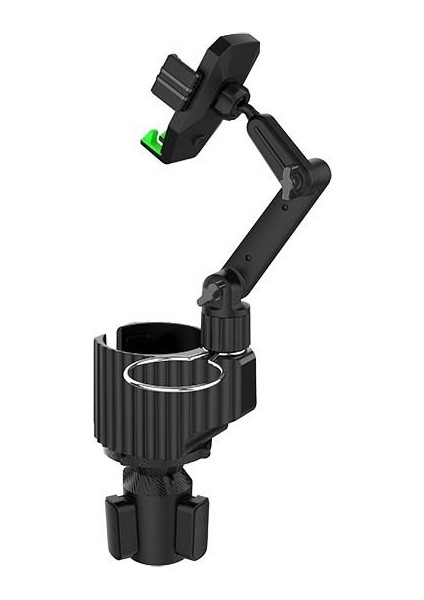 Universal Ayarlanabilir Yaylı Tabanlı Güçlü Oto Araba Araç Içi Bardak Içecek ve Telefon Tutucu