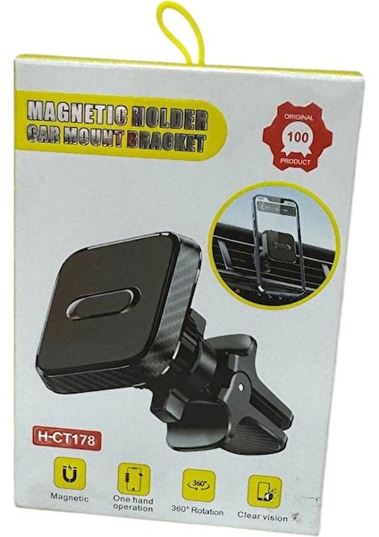 Havalandırma Izgarası Oto Araba Araç Içi Telefon Tutucu Klipsli Kancalı, Sarsılmaz Güçlü Manyetik indirimleri