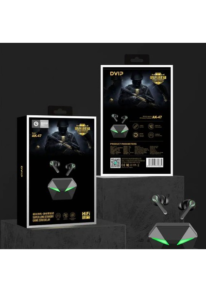 Super Long Standby Game Zero Bluetooth Kulaklık Dvip AK47