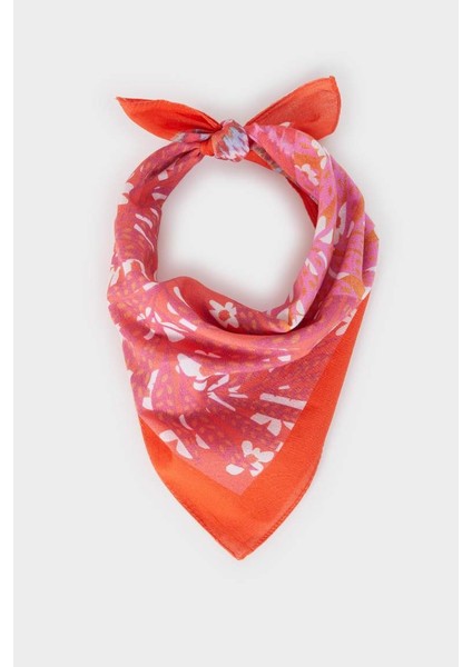 Yeni Sezon Kadın Desenli Pamuklu Bandana