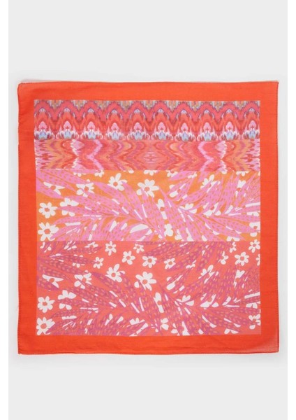 Yeni Sezon Kadın Desenli Pamuklu Bandana