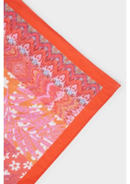 Yeni Sezon Kadın Desenli Pamuklu Bandana