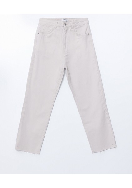 Yeni Sezon Standart Fit Gabardin Kadin Pantolon - S5M961Z8