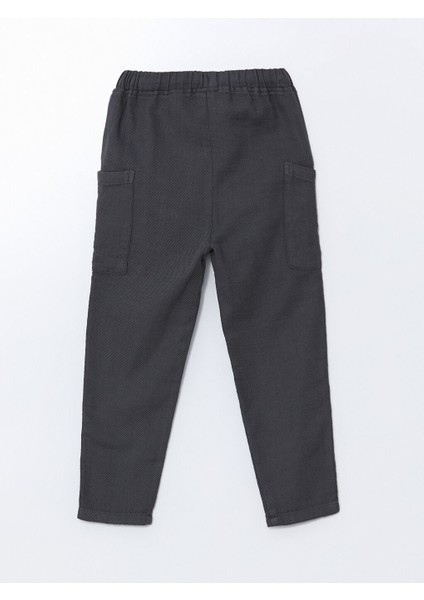 Yeni Sezon Beli Lastikli Keten Erkek Cocuk Pantolon - S5LH20Z1 fırsatları