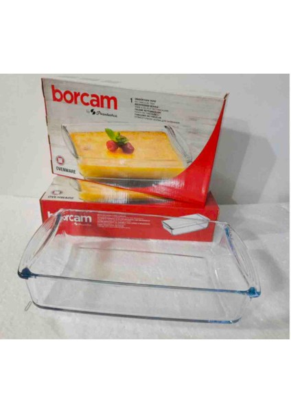 Dikdörtgen Mini Borcam Tepsi - 1300 cc