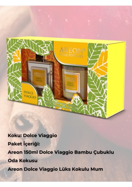 Home PERF.150ML + Candle Dolce Viaggio Set