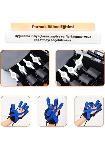 Sol El - El Rehabilitasyon Robotu - Parmak Egzersiz - Fizik Tedavi Destekli Akıllı Eldiven indirimleri