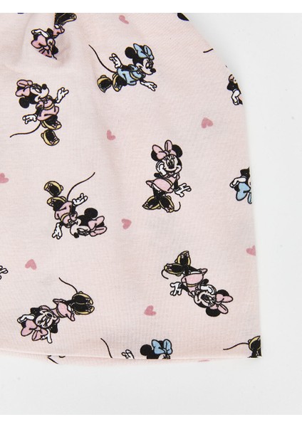 Yeni Sezon Minnie Mouse Baskili Kiz Bebek Bere 2'li - S56393Z1