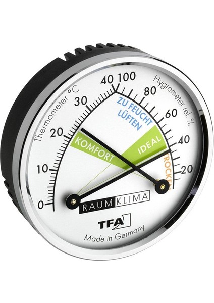 45.2024 Analog Sıcaklık ve Nem Ölçer