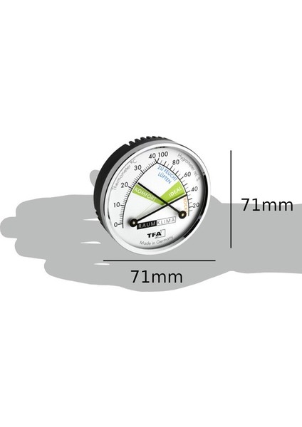45.2024 Analog Sıcaklık ve Nem Ölçer fiyatları