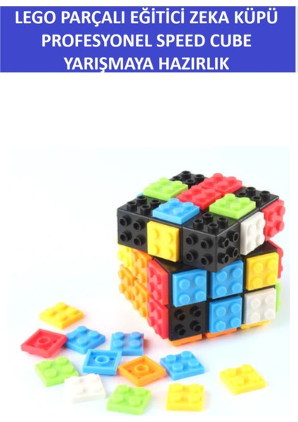 Yapı Parçalı Eğitici Sabır Küpü Zeka Küpü 3X3X3 Profesyonel Speed Cube Küp Dünyasına Giriş Küpü